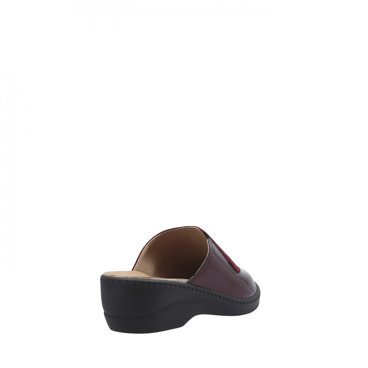 Cinzia soft Pantofola Bordeaux Zeppa IAEH33-CK 002