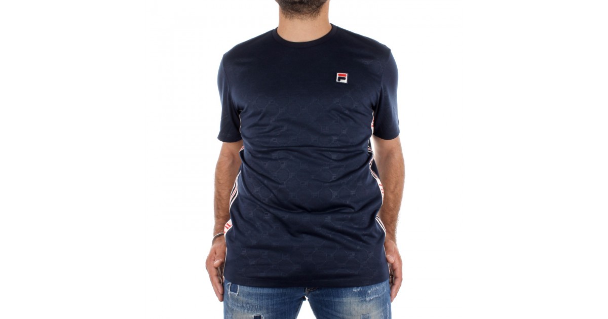 Fila T-shirt Blu Nariman 687302