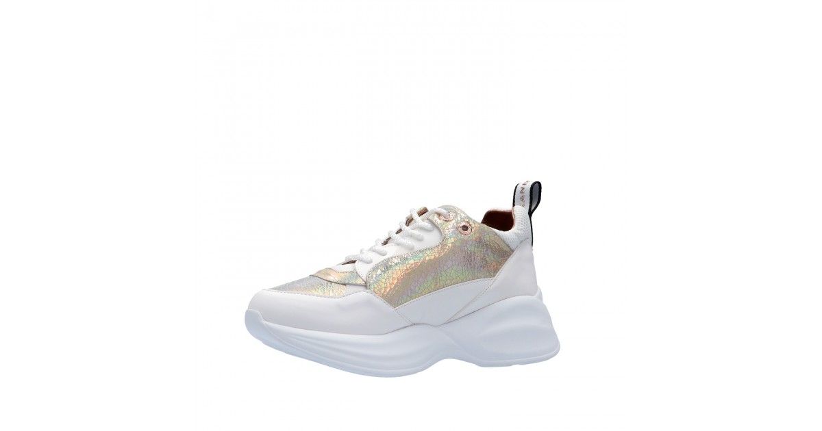 Alexander smith Sneaker Bianco/oro Gomma SP84496