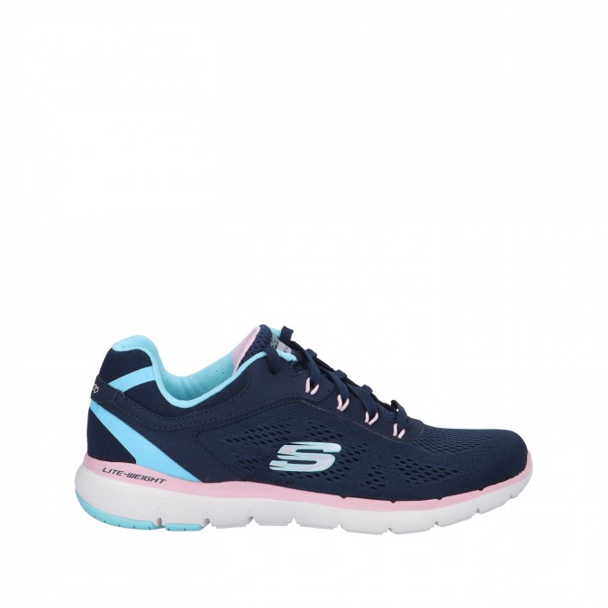  Sneakers Skechers donna vendita online Skechers Sneaker Blu/rosa Gomma 13474