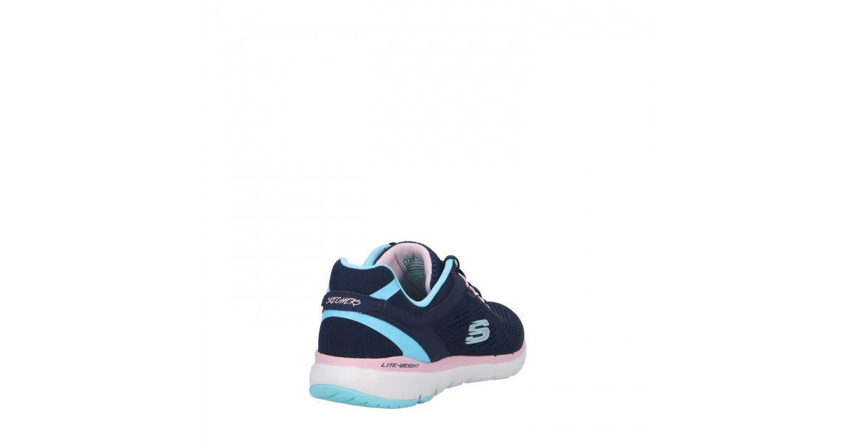 Skechers Sneaker Blu/rosa Gomma 13474