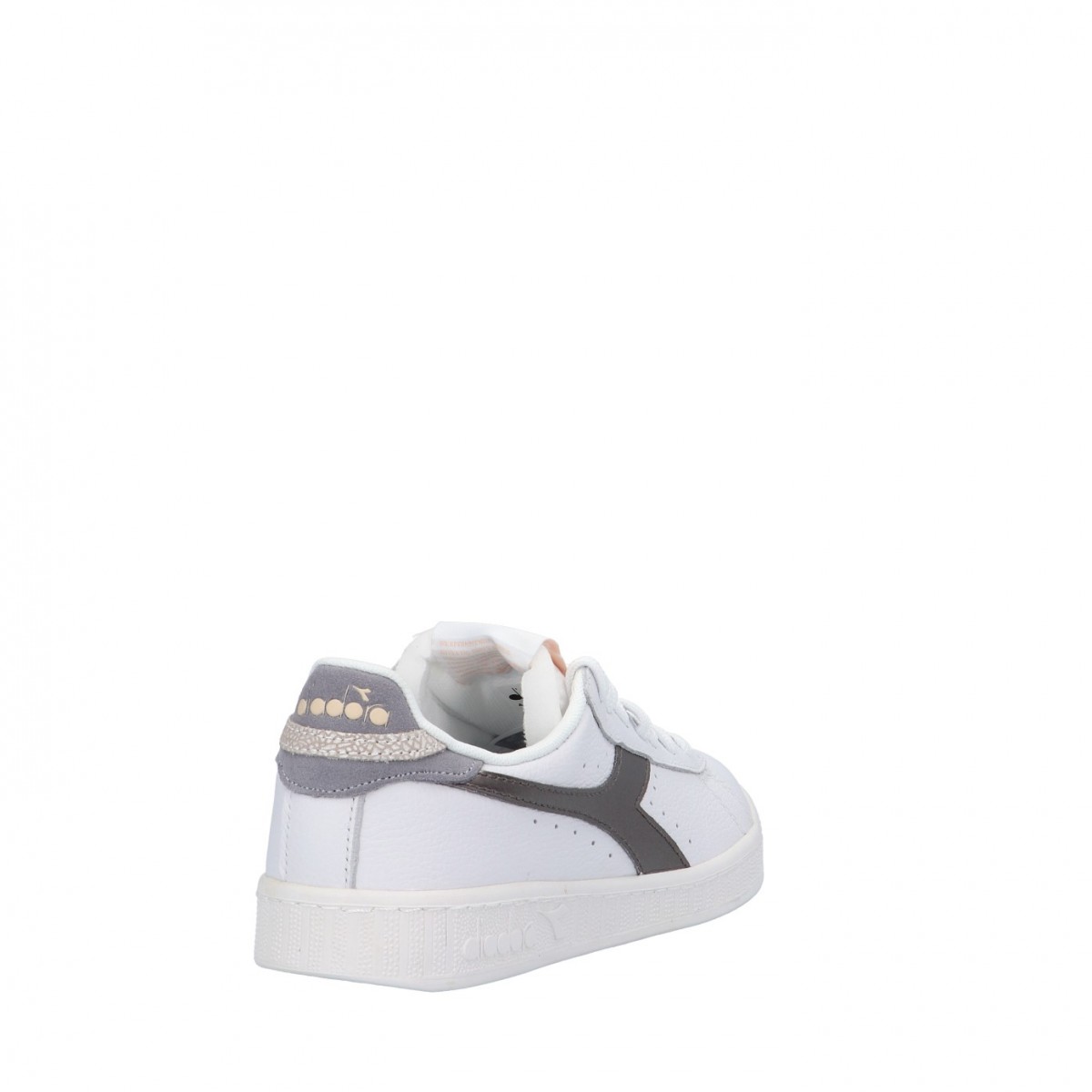 Diadora Sneaker Bianco/argento Gomma 501.177915