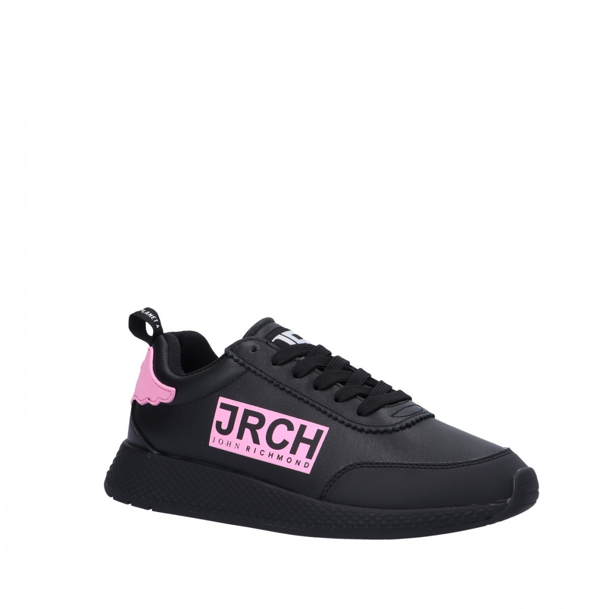 John richmond Sneaker Nero/rosa Gomma 12302/CP