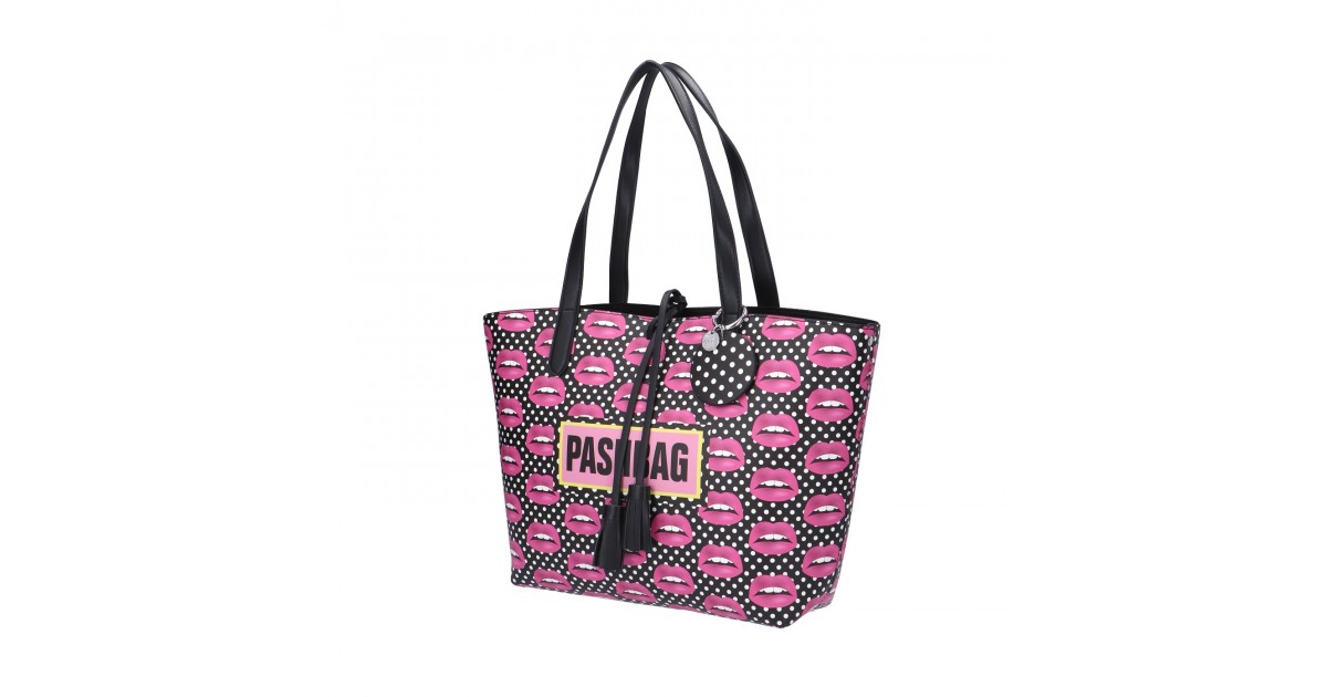 Pash bag Trasformabile Nero/fucsia Bad girl PARIS