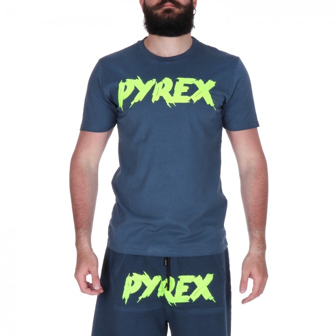  Pyrex T-shirt Blu 22EPB43046