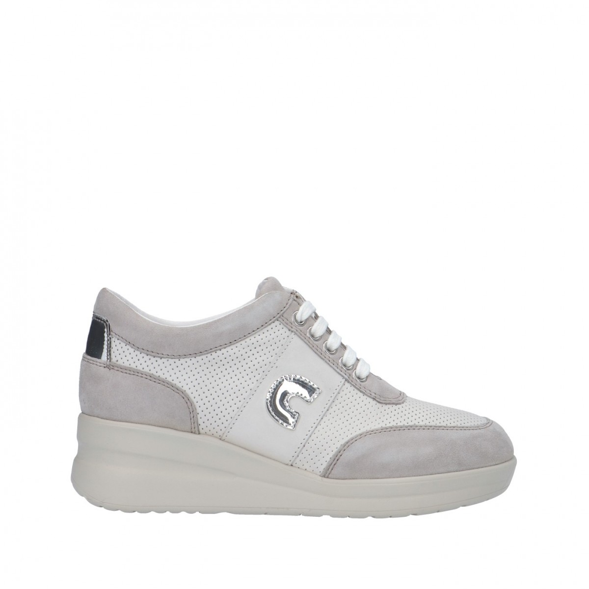 Cinzia soft Sneaker Bianco Zeppa IV16946 002