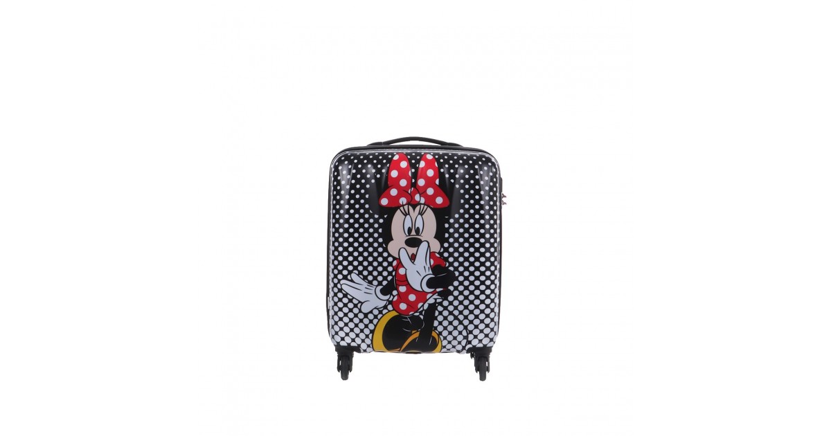American tourister by samsonite Spinner cabina 4 ruote Minnie mouse polka dot Disney legends 19C*19019