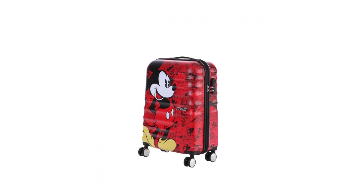 American tourister by samsonite Spinner cabina 4 ruote Mickey comics red Wavebreaker disney 31C*20001