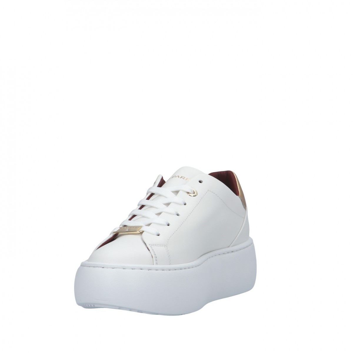 Ed parrish Sneaker Bianco/oro Gomma BVLD-LX01