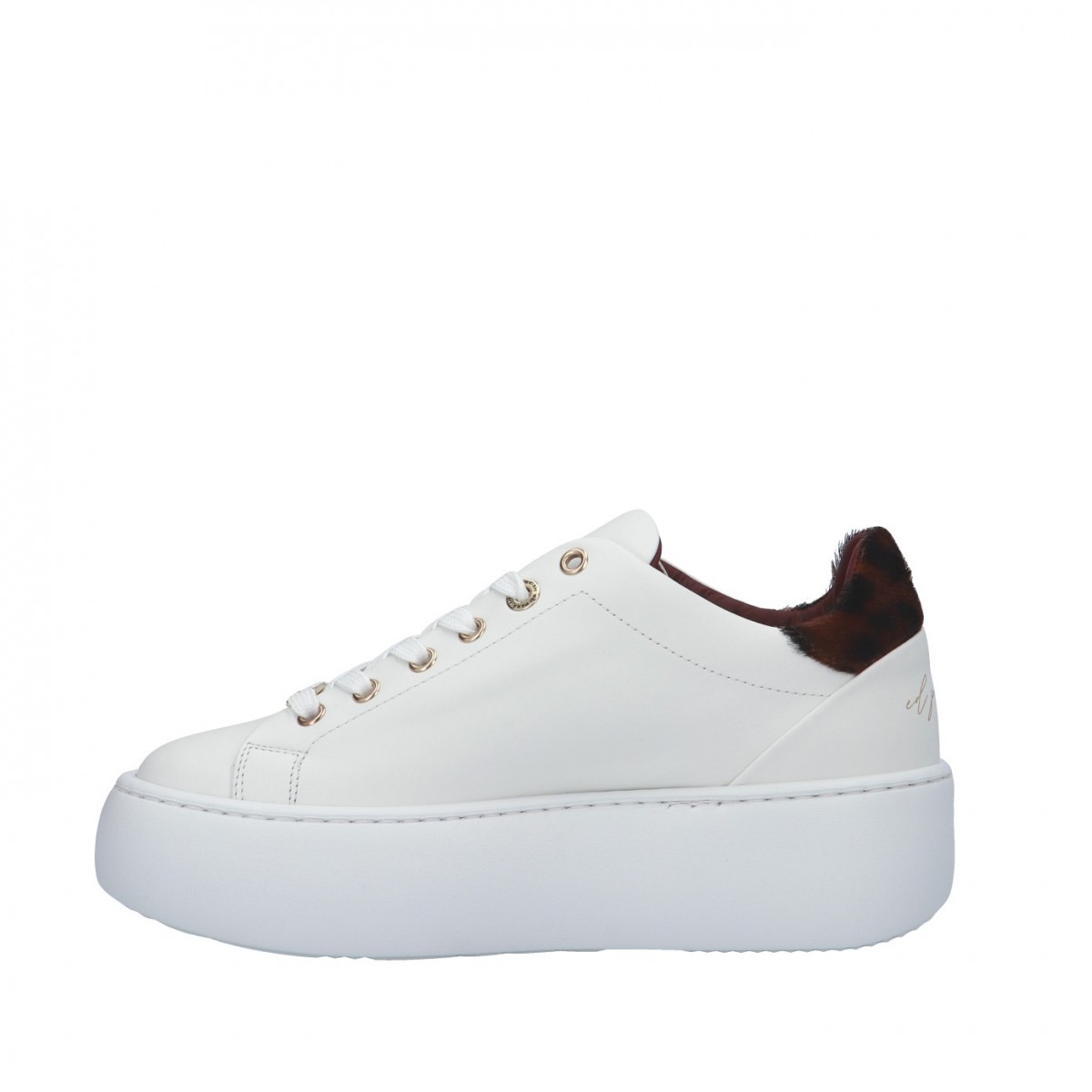 Ed parrish Sneaker Bianco/leopard Gomma BVLD-CV30