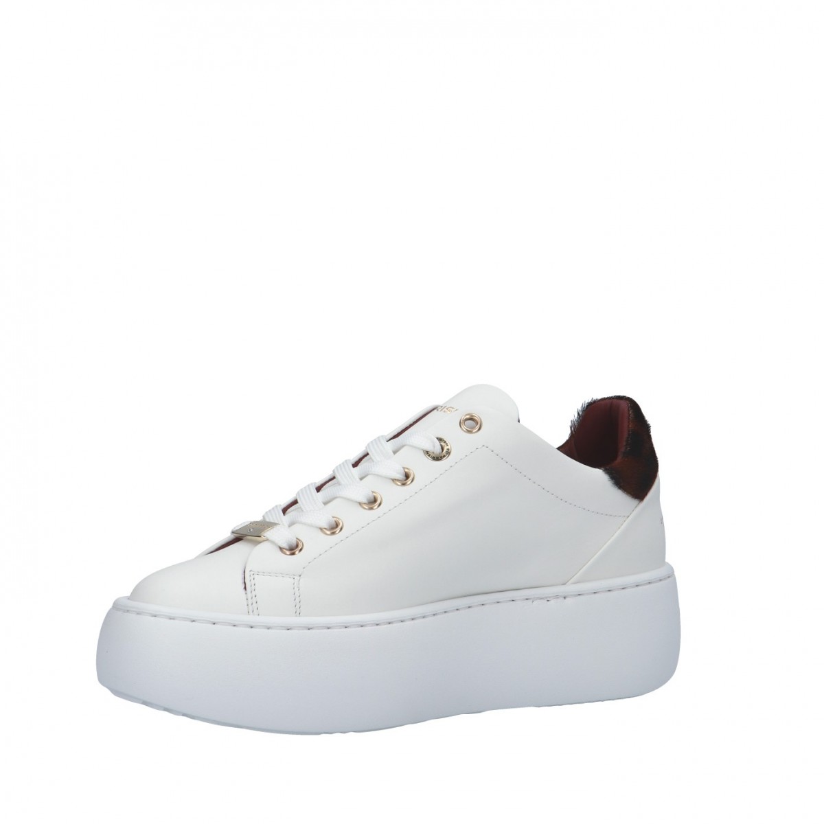 Ed parrish Sneaker Bianco/leopard Gomma BVLD-CV30