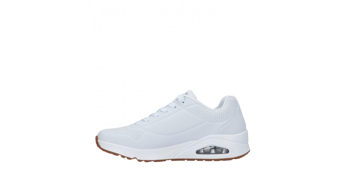 Skechers Sneaker Bianco Gomma 52458