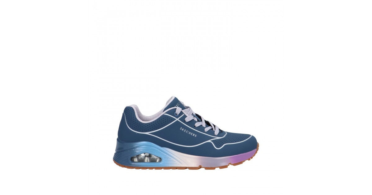 Skechers Sneaker Blu Gomma 155181