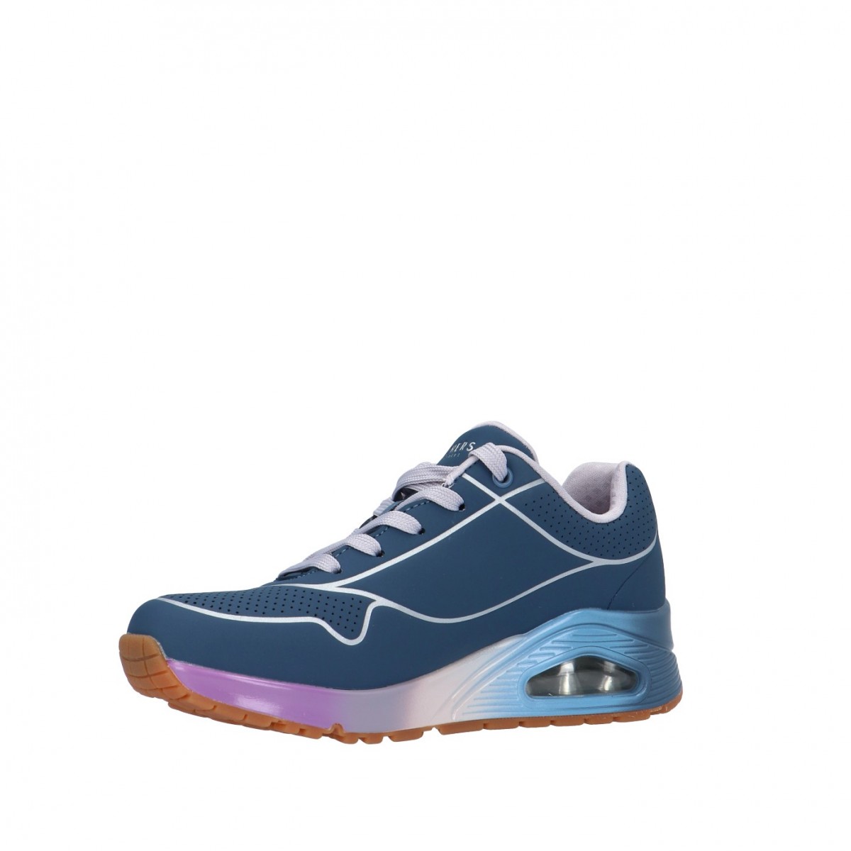 Skechers Sneaker Blu Gomma 155181