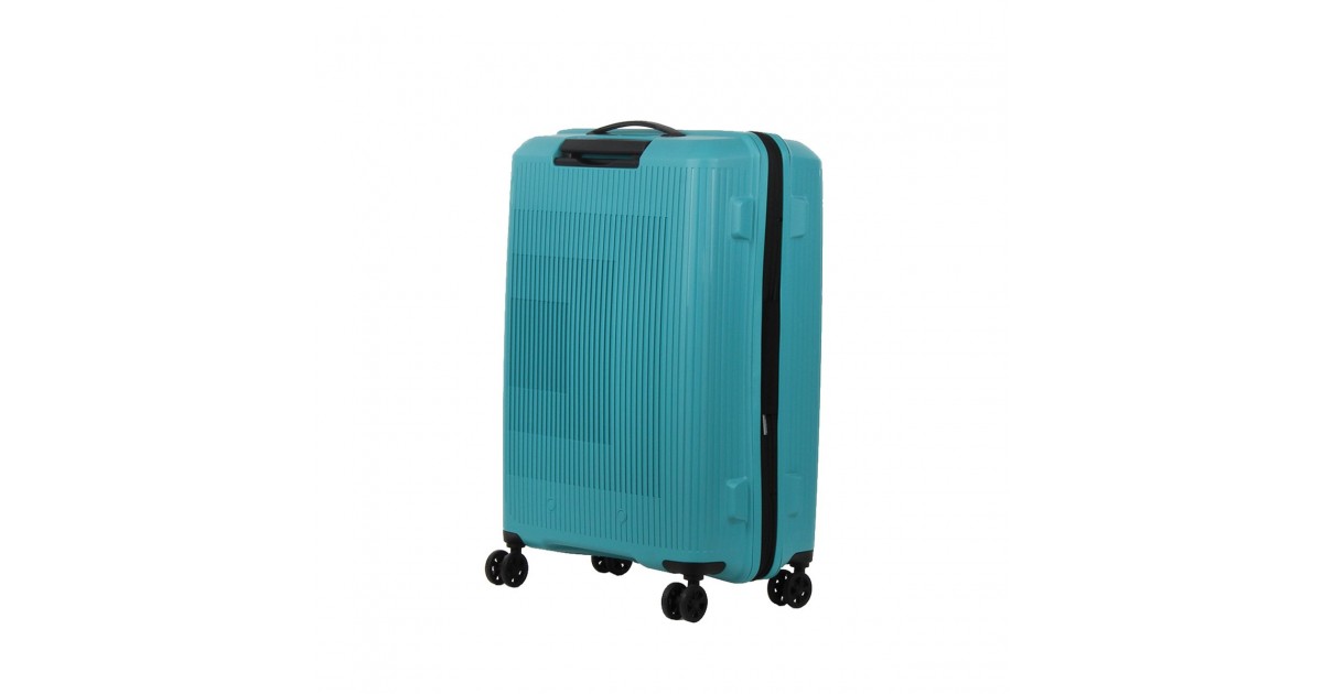 American tourister by samsonite Spinner m 4 ruote Turchese Aerostep MD8*21002