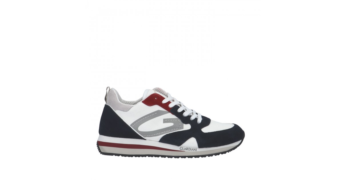 Guardiani Sneaker Bianco/nero Gomma AGM220002