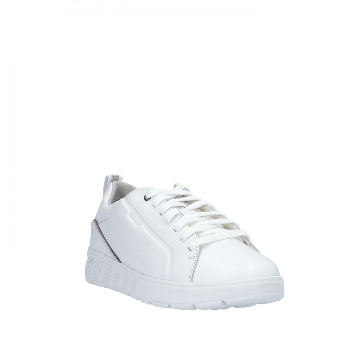 Geox Sneaker Bianco Gomma U25E7B