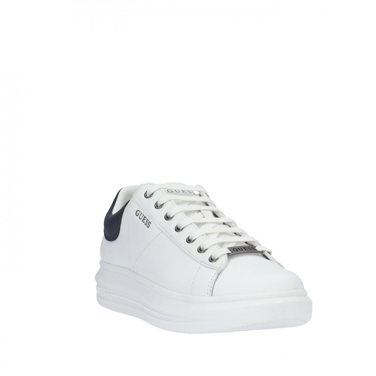 Guess Sneaker Bianco/blu Gomma FM5VIBELE12