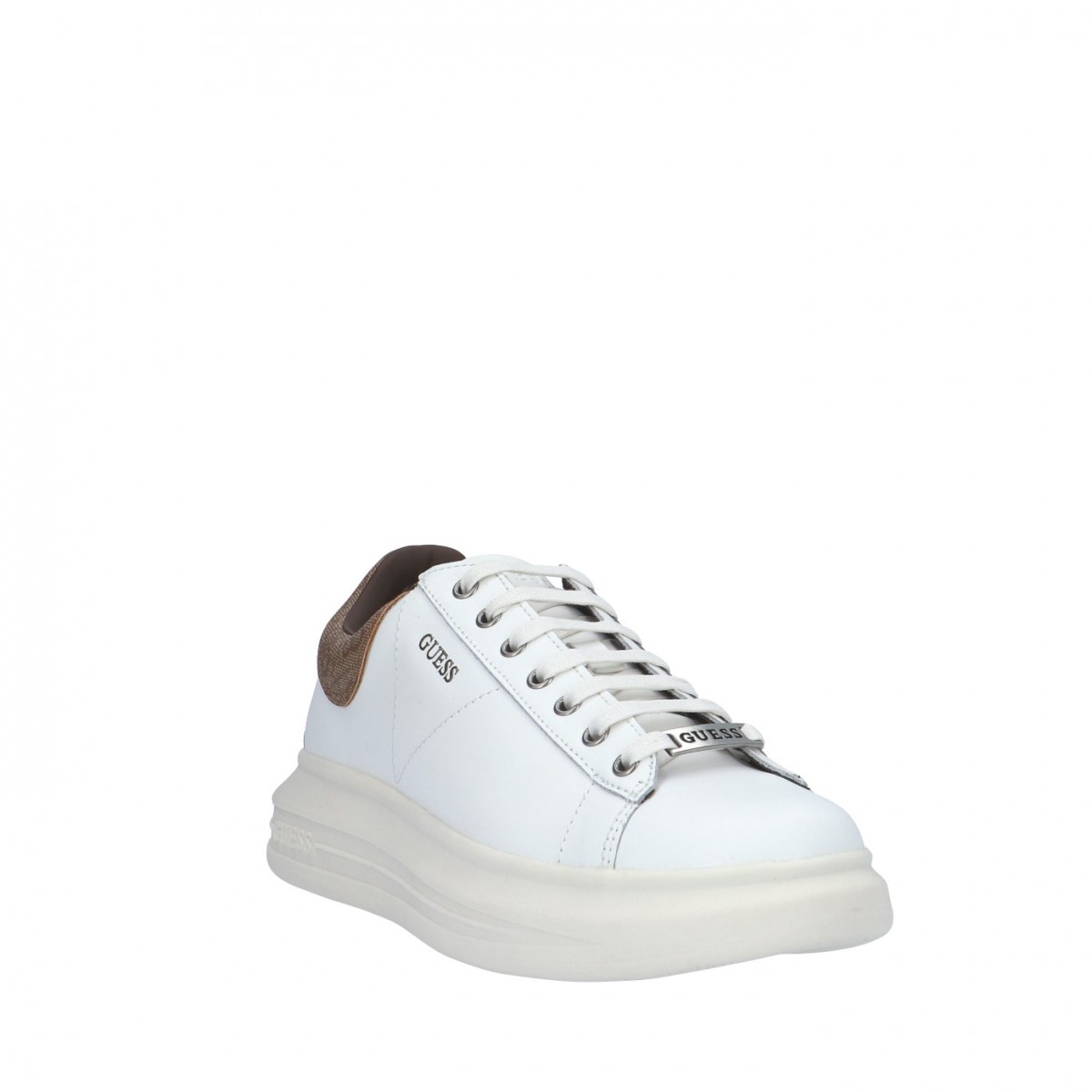 Guess Sneaker Bianco/beige Gomma FM6VIBFAL12