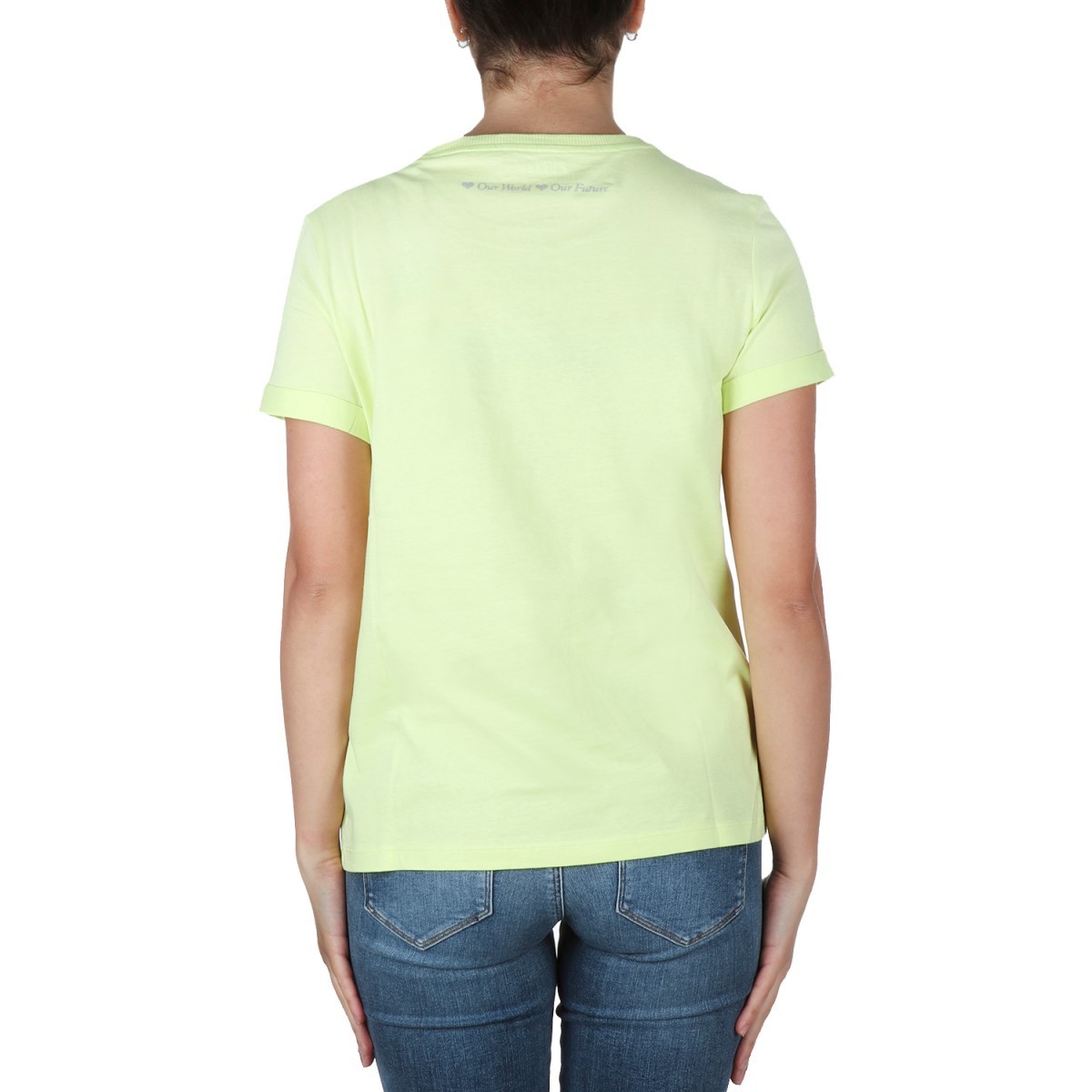 Guess T-shirt Verde lime W3RI27JA914