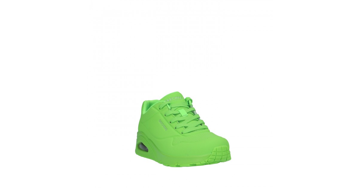 Skechers Sneaker Verde fluo Gomma 73667