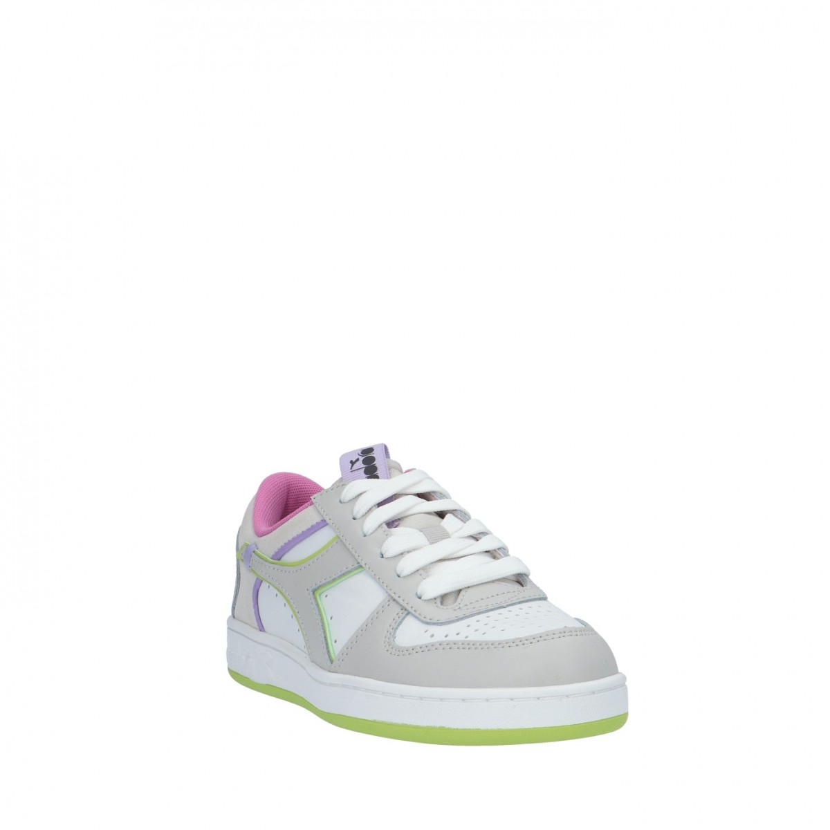 Diadora Sneaker Bianco/verde Gomma 501.179304