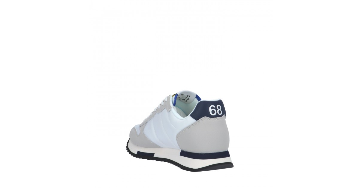 Sun68 Sneaker Bianco Gomma Z33121