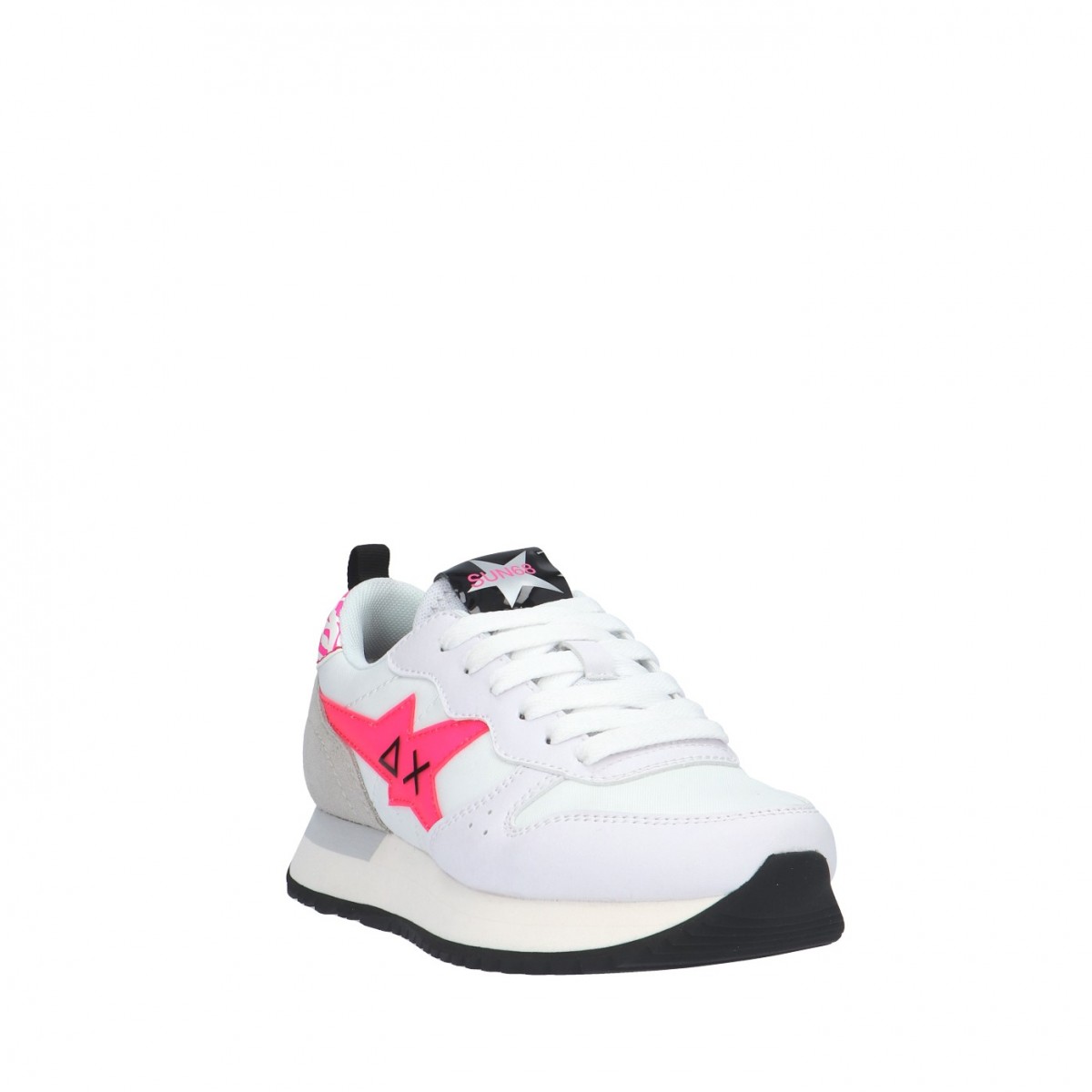 Sun68 Sneaker Bianco/fuxia Gomma Z33213