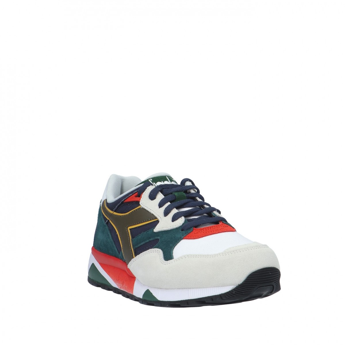 Diadora Sneaker Bianco/blu/rosso Gomma 501.179255
