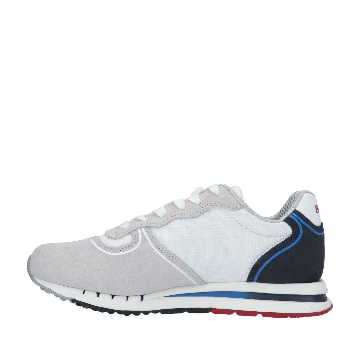 Blauer Sneaker Bianco/rosso/blu Gomma S3QUARTZ04/RIT