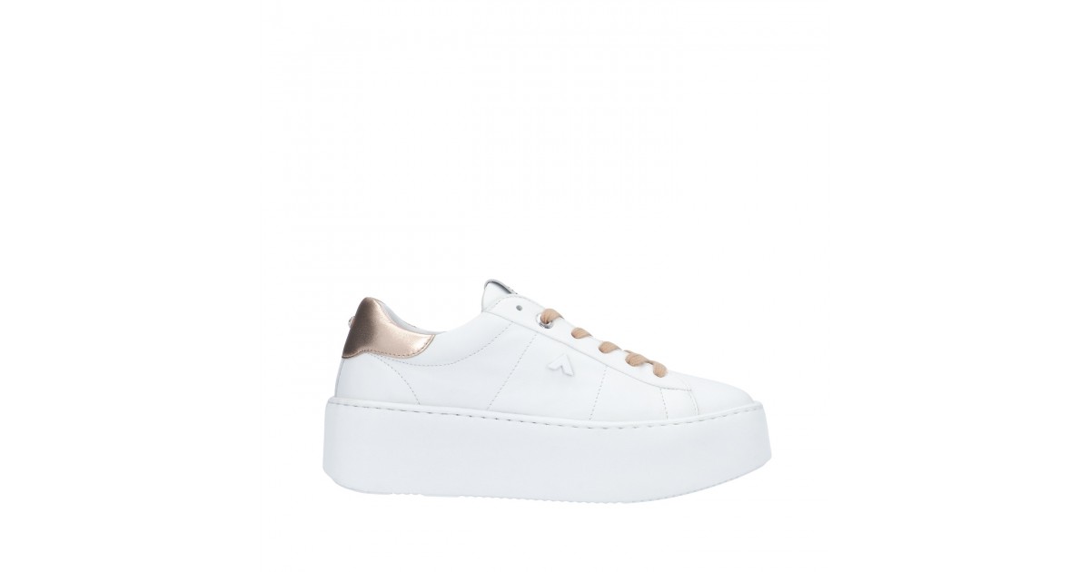 Ed parrish Sneaker Bianco/rame Gomma BVLD-NL87
