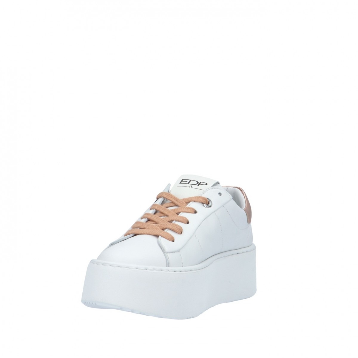 Ed parrish Sneaker Bianco/rame Gomma BVLD-NL87