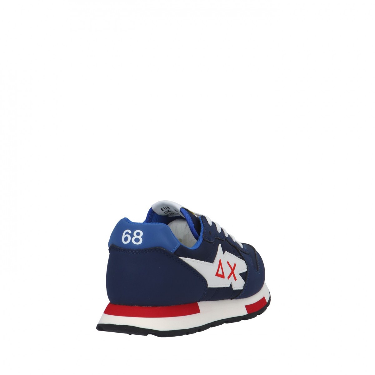 Sun68 Sneaker Blu Gomma Z33321T