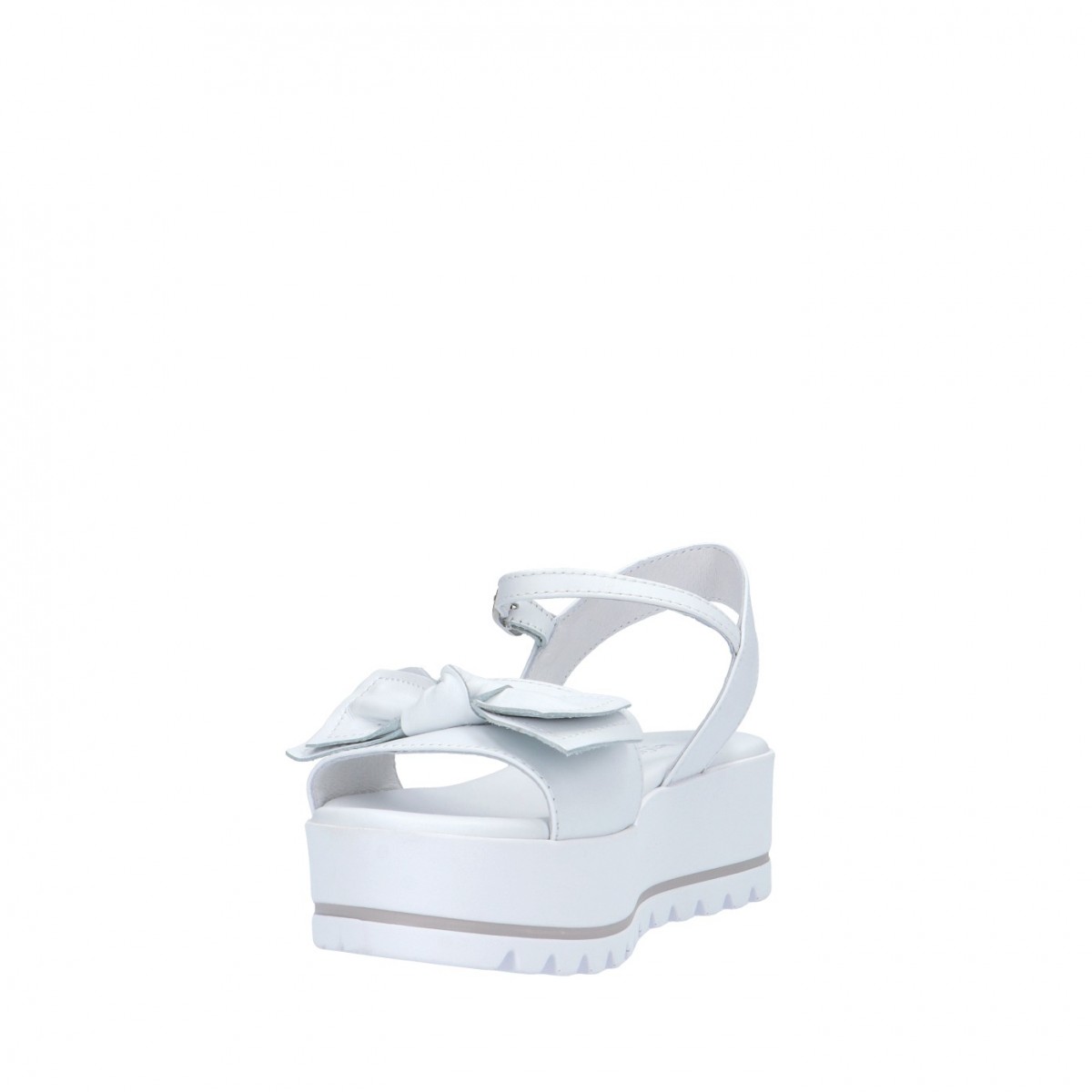 Nerogiardini Sandalo basso Bianco Gomma E307832D