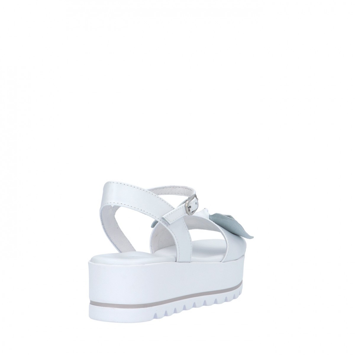 Nerogiardini Sandalo basso Bianco Gomma E307832D