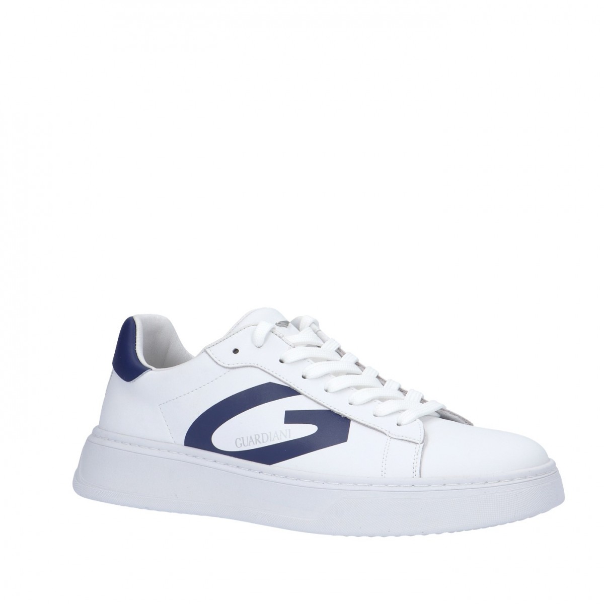 Guardiani Sneaker Bianco/bluette Gomma AGM025001