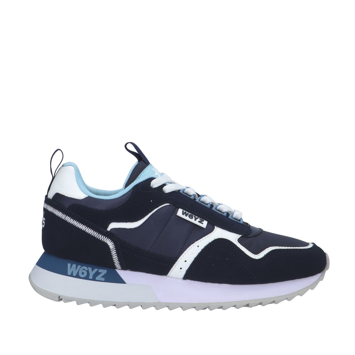 W6yz Sneaker Blu Gomma BOB