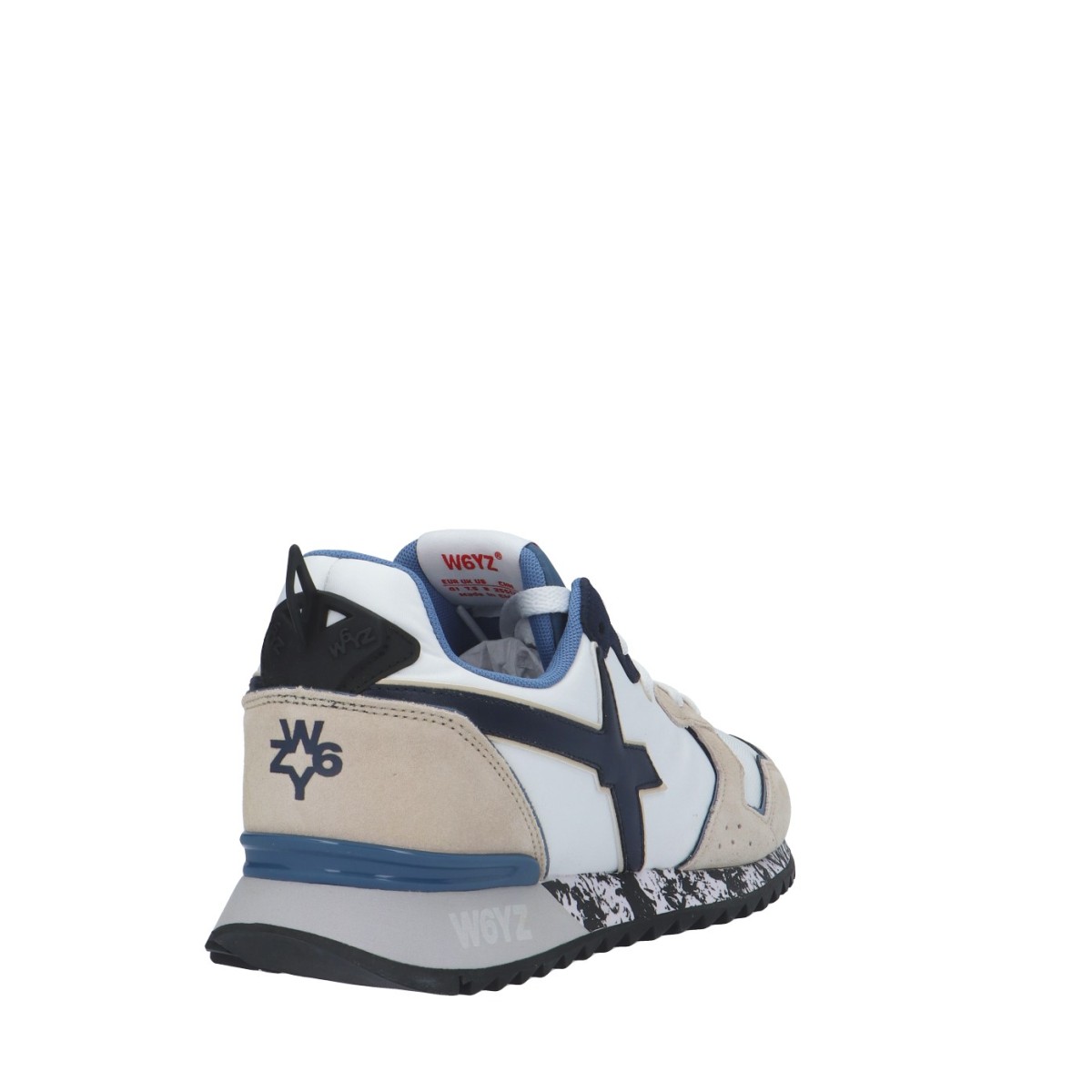 W6yz Sneaker Crema/bianco Gomma JET