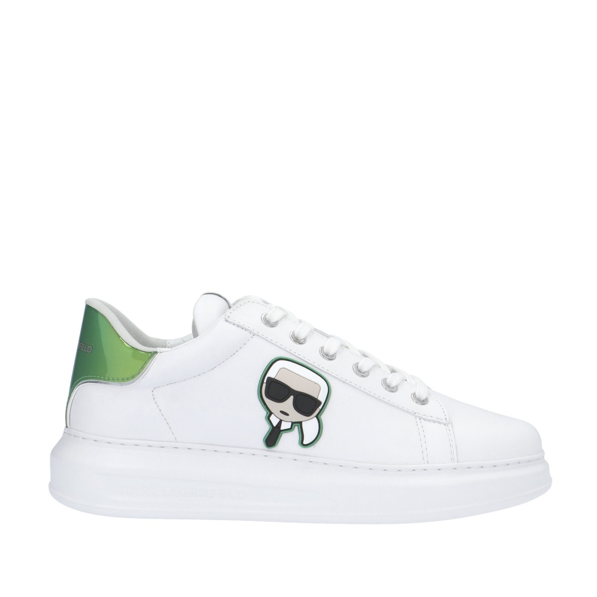 Karl lagerfeld Sneaker Bianco/verde Gomma KL52530G