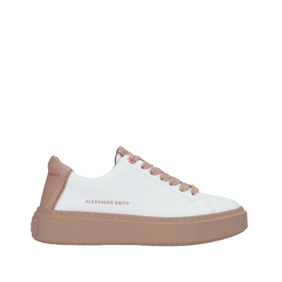 Alexander smith Sneaker Bianco/beige Gomma N1D