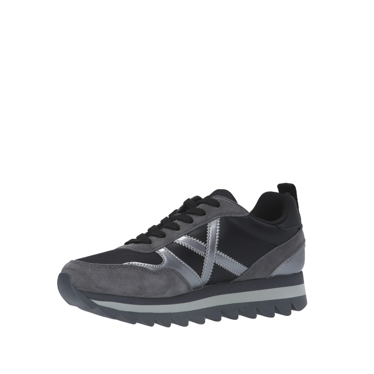 Munich Sneaker Nero/grigio Gomma 8765052