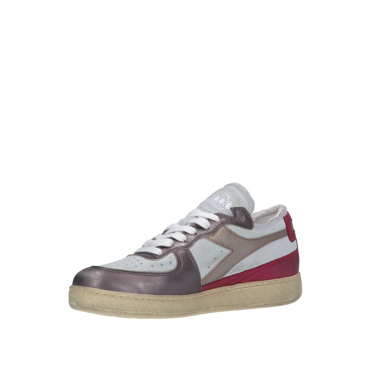 Diadora Sneaker Bianco/fucsia Gomma 201.180207