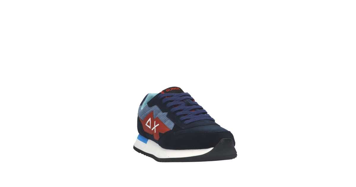 Sun68 Sneaker Blu Gomma Z43122