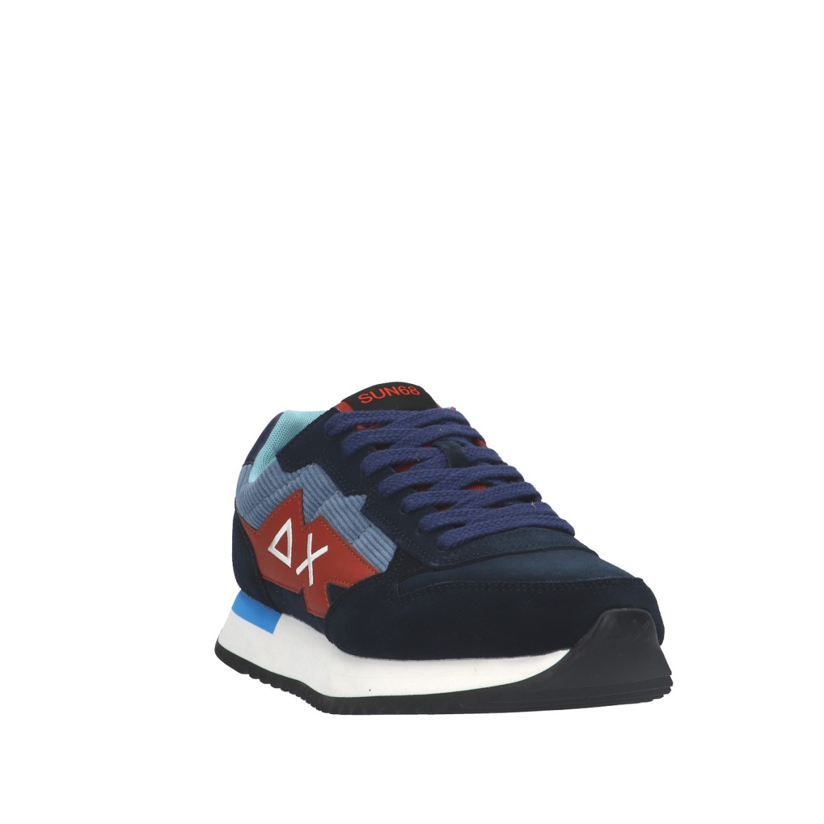 Sun68 Sneaker Blu Gomma Z43122