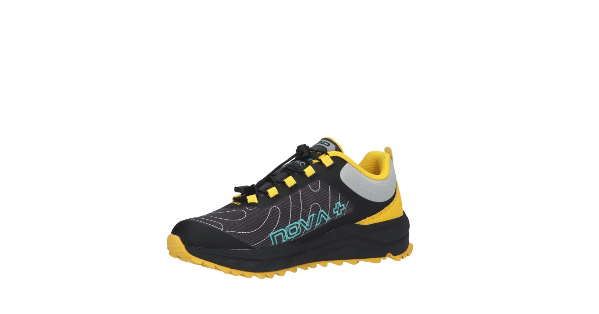 Head Sneaker Nero/giallo Gomma HDM325106