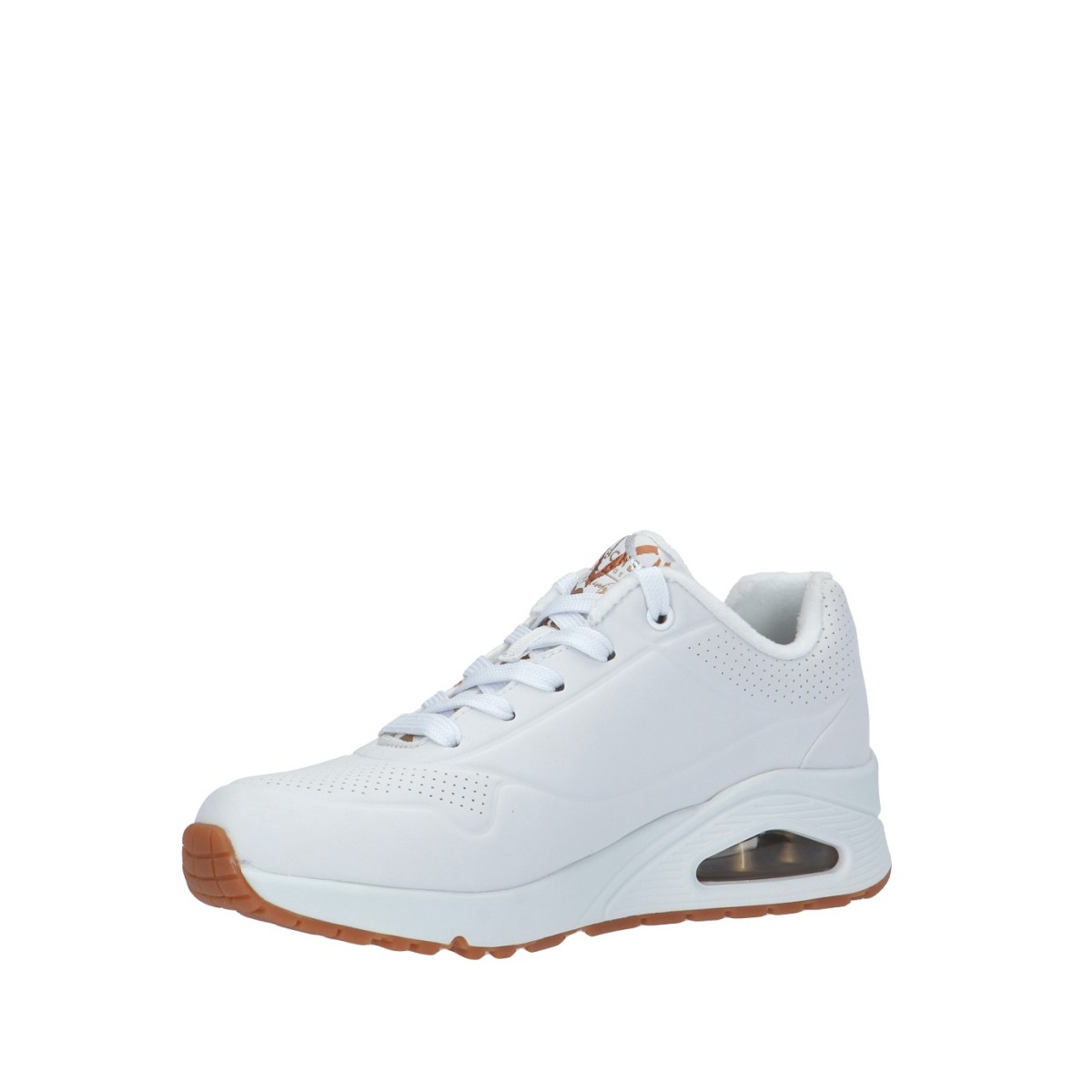 Skechers Sneaker Bianco/oro Gomma 155523
