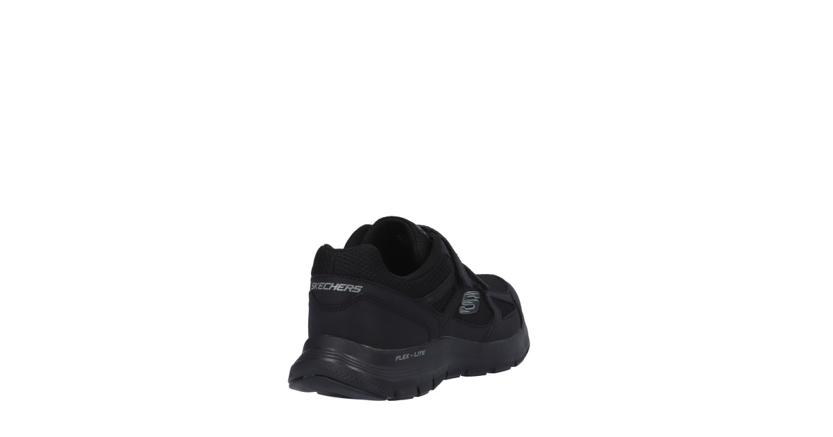 Skechers Sneaker strappo Nero Gomma 232578