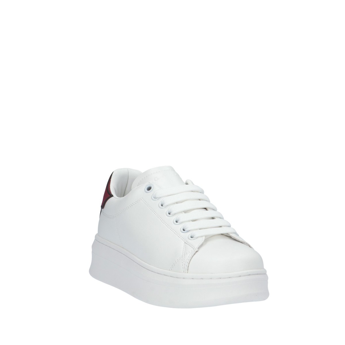 Gaelle Sneaker Bianco/bordeaux Gomma GBCDP3075