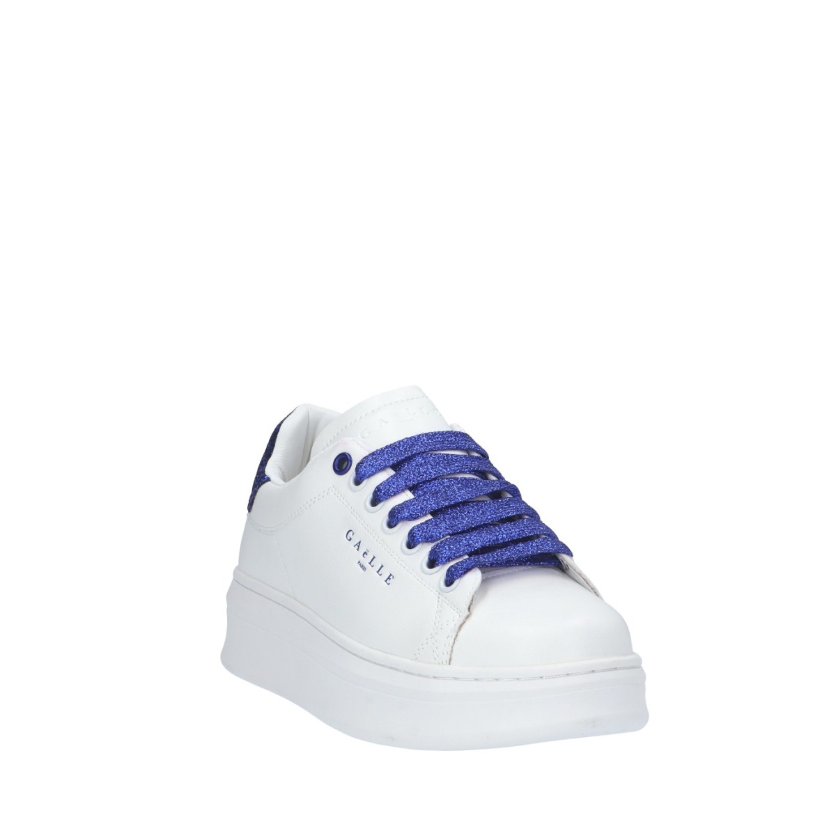Gaelle Sneaker Bianco/bluette Gomma GBCDP3076