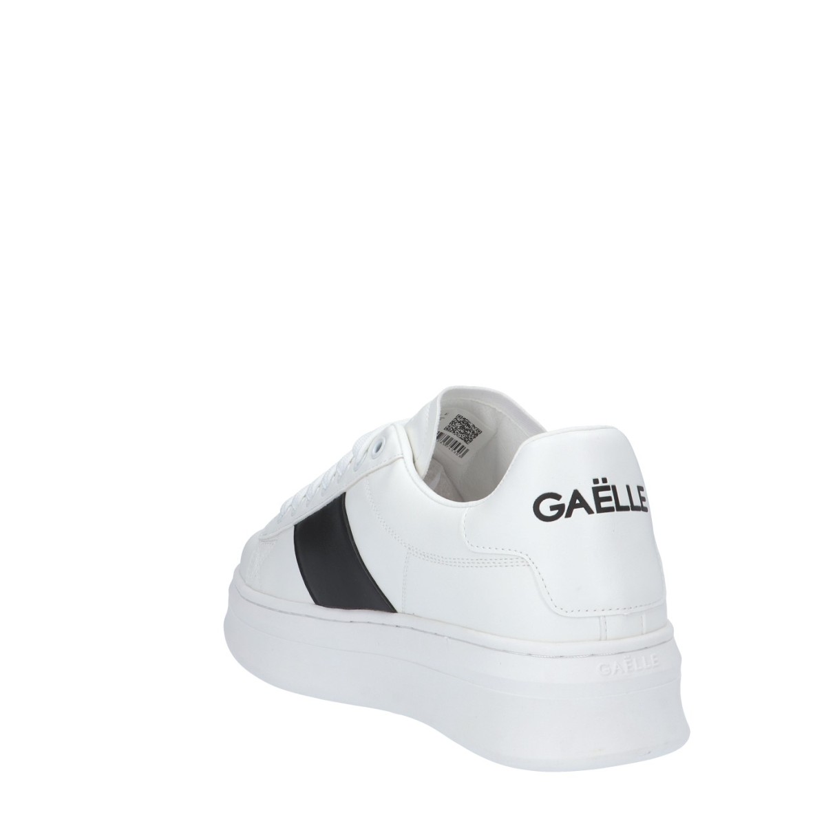 Gaelle Sneaker Bianco/nero Gomma GBCUP716